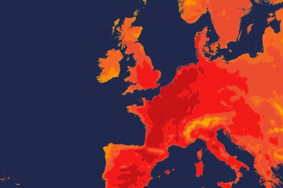 Горещини в Европа