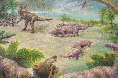 10 странни същества, които са живели заедно с динозаврите