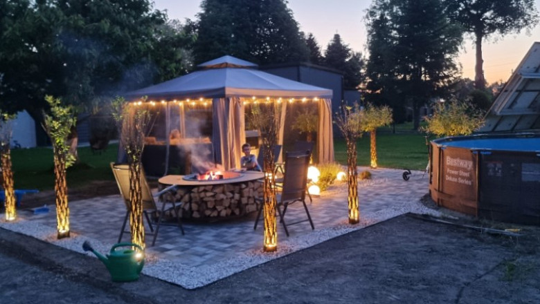 Градински павилион: практичен начин да създадете сянка и уют навън